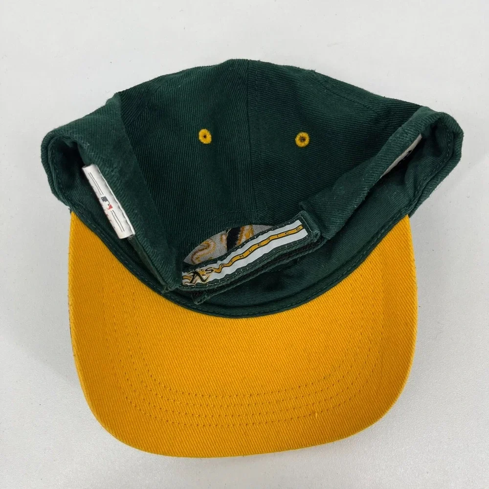 Fan Favorite Oakland Athletics Kids Baseball Cap Green Gold MLB Adjustable Hat